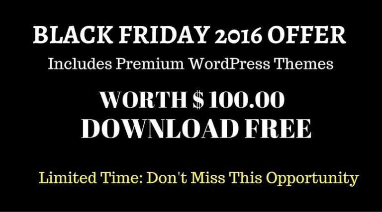 Black Friday Freebies – FREE Download