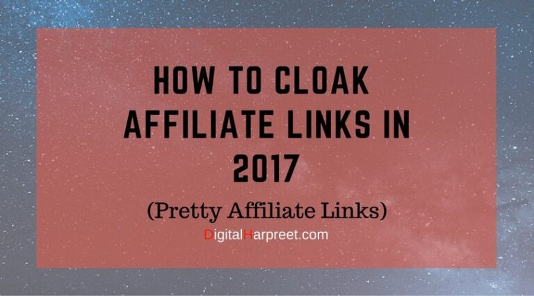 How To Cloak Affiliate Links In WordPress in 2017 (Pretty Links)
