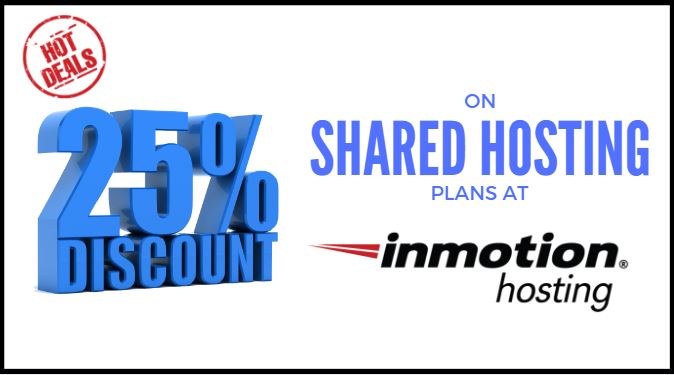 InMotion Hosting Discount Coupon: 25% OFF Shared Hosting