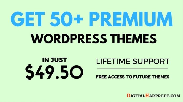 55+ Premium WordPress Themes in Just $49 – With Lifetime Support