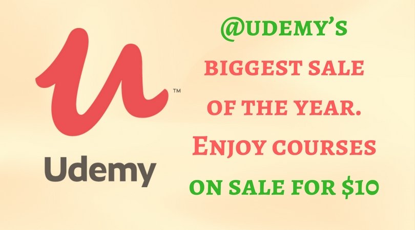 Udemy Black Friday Sale: $10 Through Cyber Monday